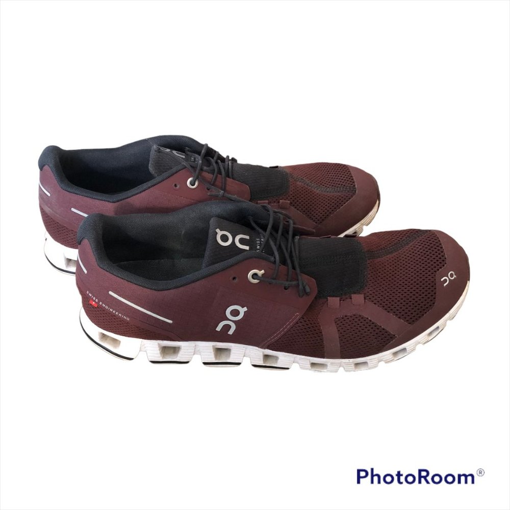 On Running Mens On Cloud Ox White Low Top Running Shoes Size 9.5